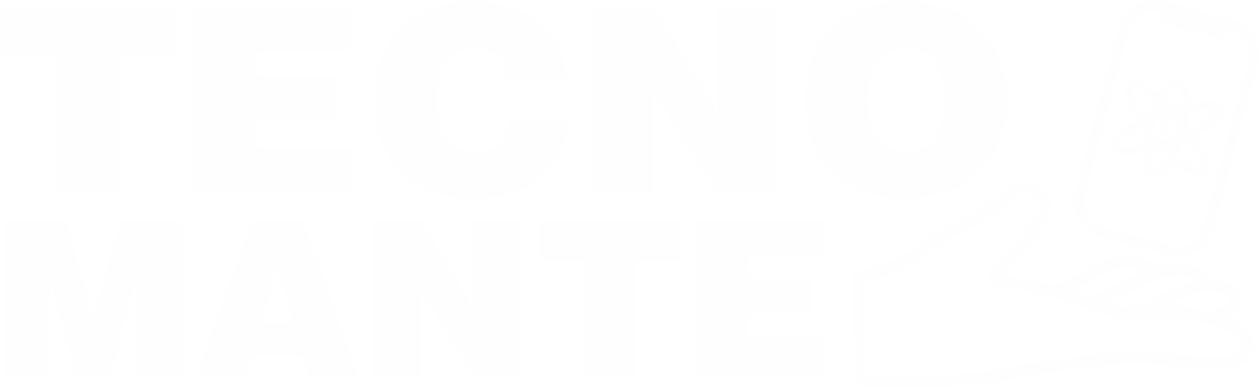 Logo Tecnomante en Blanco para fondos oscuros